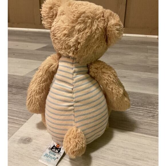 Little One Jellycat London Teddy Bear Plush Stuffed Animal Baby Toy - Picture 2 of 4